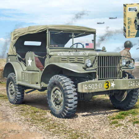 Italeri DODGE WC56 COMMAND CAR KIT 1:35