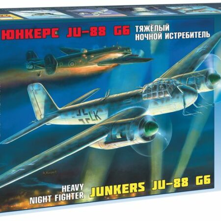 Zvezda JUNKERS JU-88 G-6 NIGHT FIGHTER KIT 1:72