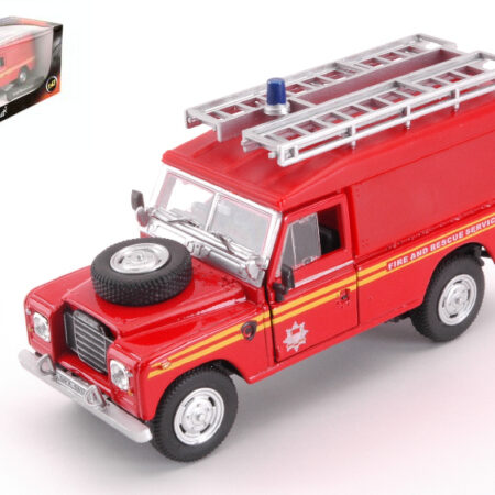 Cararama LAND ROVER SERIE III 109 FIRE BRIGADE 1:43