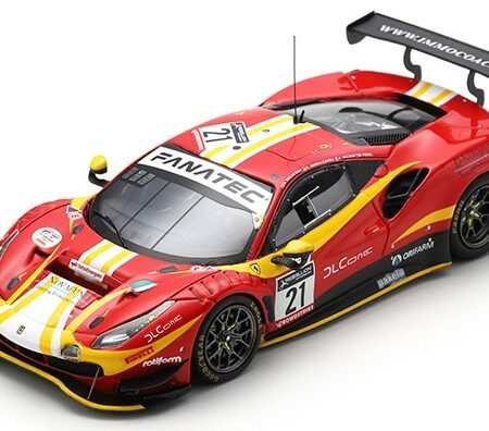 Looksmart FERRARI 488 GT3 N.21 AF CORSE 24H SPA 2022 DELAC./SBIRR./BALZ./PEREL1:43