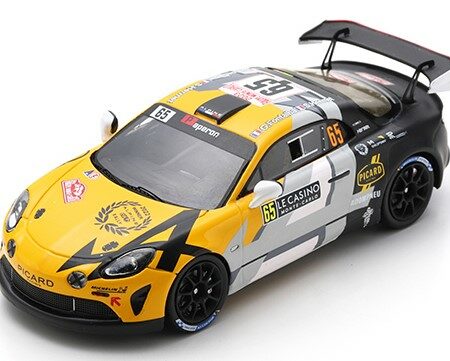 Spark Model ALPINE A110 N.65 RALLY MONTE CARLO 2023 G.FONTALBA-S.HERMET 1:43