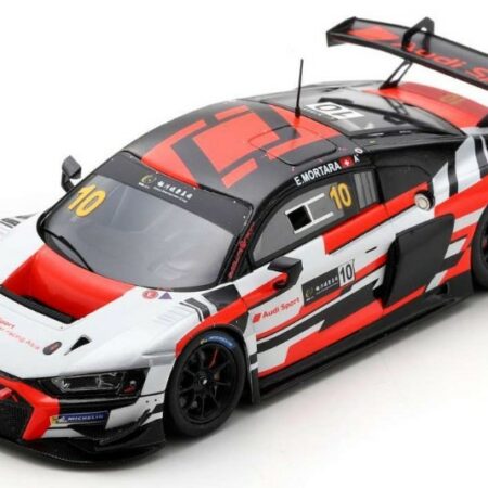 Spark Model AUDI R8 GT3 N.10 2nd MACAU GT CUP 2022 EDOARDO MORTARA 1:43