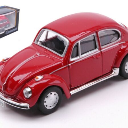 Cararama VW BEETLE RED BURGUNDY 1:43