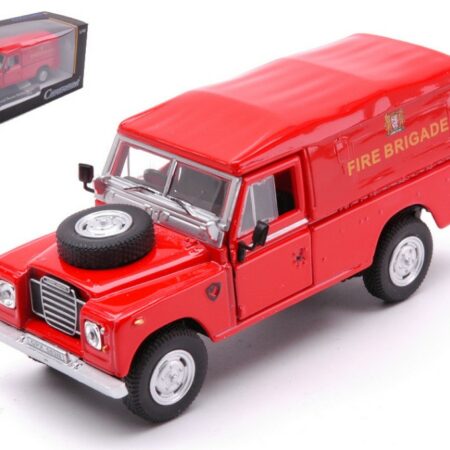 Cararama LAND ROVER SERIE III 109 SOFT TOP FIRE BRIGADE 1:43