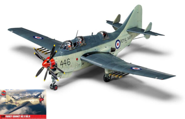 Airfix AEREO FAIREY GANNET AS1AS4 KIT 1:48