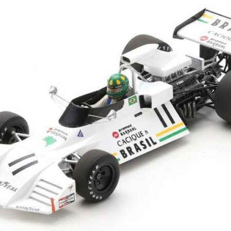 Spark Model BRABHAM BT42 WILSON FITTIPALDI 1973 N.11 MONACO GP 1:18