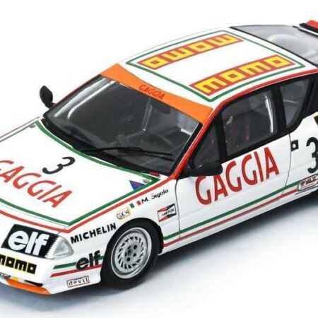 Spark Model ALPINE V6 TURBO N.3 EUROPA CUP CHAMPION 1986 MASSIMO SIGALA 1:43