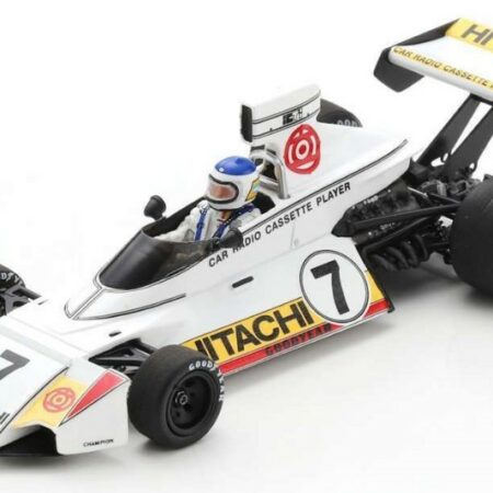 Spark Model BRABHAM BT44 N.7 BELGIUM GP 1974 CARLOS REUTEMAN 1:43