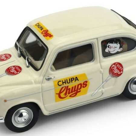 Brumm SEAT 600D COMMERCIALE CHUPA CHUPS 1960 1:43