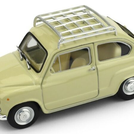 Brumm FIAT 600 D FANALONE 1965 BEIGE SABBIA 1:43