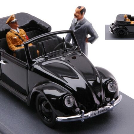 Rio VW MAGGIOLINO CABRIO ADOLF HITLER & FERDINAND PORSCHE 1936 1:43