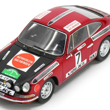 Spark Model PORSCHE 911 N.7 BAVARIA RALLY 1970 W.ROHRL-H.MARECEK 1:43