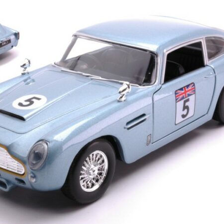 MotorMax ASTON MARTIN DB5 N.5 GT RACING BLUE 1:24