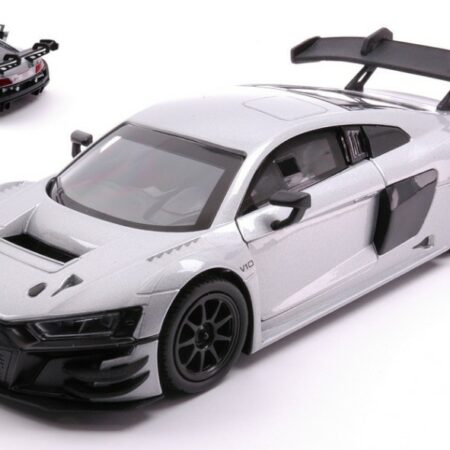 MotorMax AUDI R8 LMS GT3 ICE SILVER METALLIC 1:24