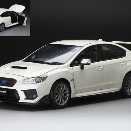 SunStar SUBARU WRX CHALLENGE PACKAGE 2018 CRYSTAL WHITE PEARL 1:18