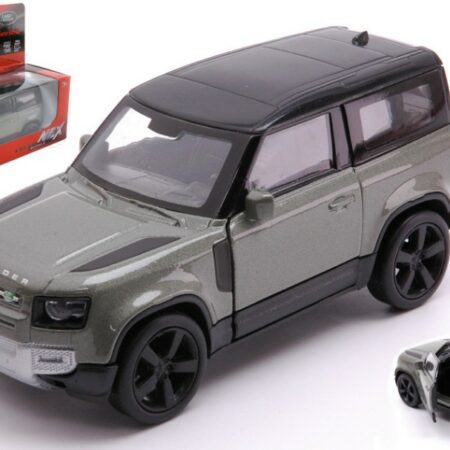 Welly LAND ROVER DEFENDER METALLIC GREEN W/BLACK ROOF cm11