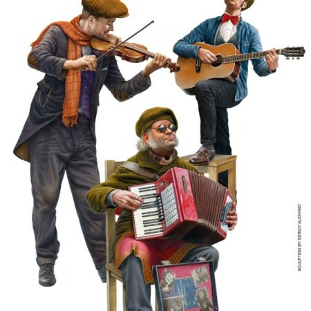 Miniart STREET MUSICIANS 1930-40KIT 1:35