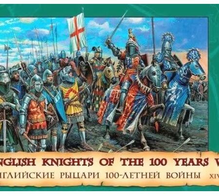 Zvezda ENGLISH KNIGHTS 100 YEARS WAR KIT 1:72