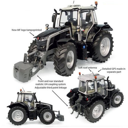 Universal Hobbies TRATTORE MASSEY FERGUSON 6S.180 "BLACK BEAUTY" 2023 1:32