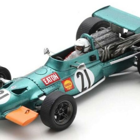 Spark Model BRM P139 N.21 SOUTH AFRICAN GP 1970 GEORGE EATON 1:43