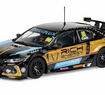 Scalextric HONDA CIVIC FK8 TYPE R BTCC 2022 BTC RACING JOSH COOK SLOT 1:32