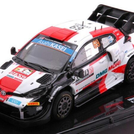 Ixo Model TOYOTA GR YARIS RALLY1 N.69 SAFARI RALLY 2022 ROVANPERA/HALTTUNEN 1:43