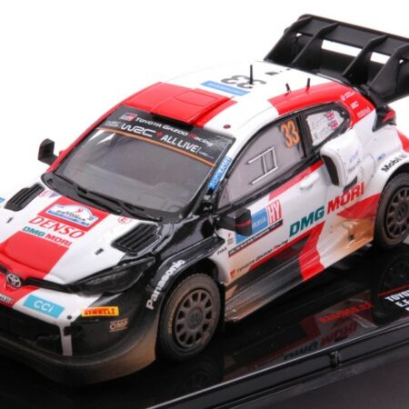 Ixo Model TOYOTA GR YARIS WRC N.33 RALLY EASTLAND 2022 EVANS-MARTIN 1:43