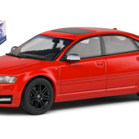 Solido AUDI S8 D3 2010 RED W/BLACK LINE 1:43