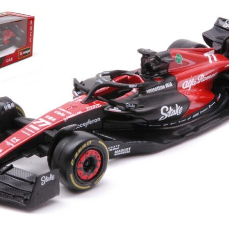 Burago ALFA ROMEO F1 C43 N.77 VALTTERI BOTTAS 2023 1:43