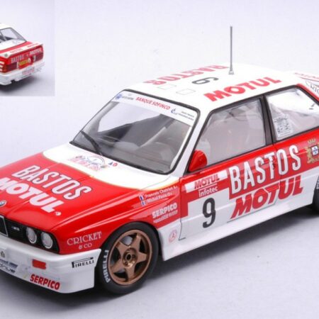 Ixo Model BMW E30 M3 N.9 RALLY TOUR DE CORSE 1988 CHATRIOT/PERIN 1:24