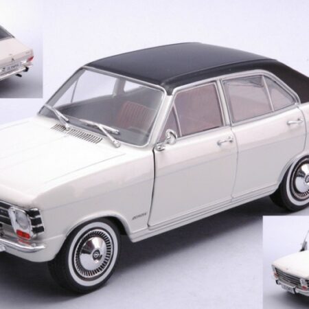 Whitebox OPEL OLYMPIA A 1967 WHITE/MATT BLACK 1:24