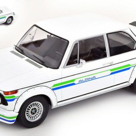 ModelCarGroup BMW 2002 ALPINA 1973 WHITE/DECORATED 1:18