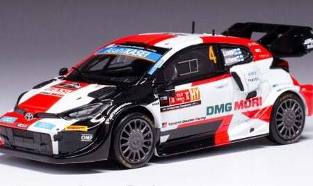 Ixo Model TOYOTA YARIS WRC N.1 RALLY YPERN 2022 LAPPI-FERM 1:43