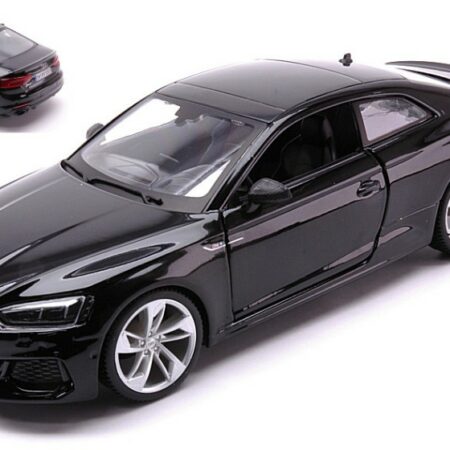 Burago AUDI RS 5 COUPE' 2019 BLACK 1:24