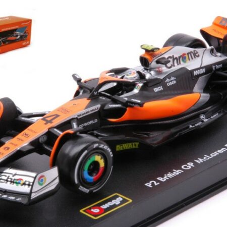 Burago MC LAREN MCL60 N.4 2023 LANDO NORRIS SIGNATURE 1:43