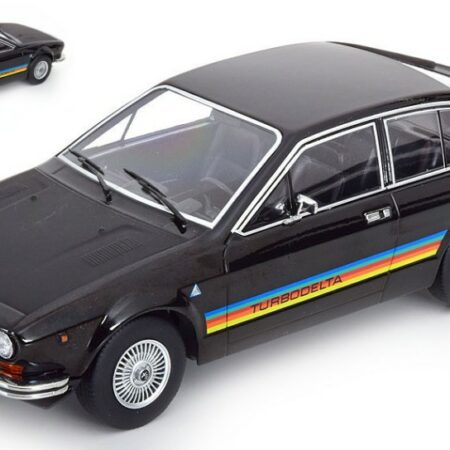 KK Scale ALFA ROMEO GTV 2000 TURBODELTA 1979 BLACK/FLATBLACK 1:18