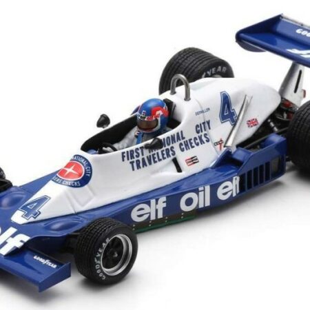 Spark Model TYRRELL 008 PATRICK DEPAILLER 1978 N.4 3rd AUSTRIAN GP 1:43