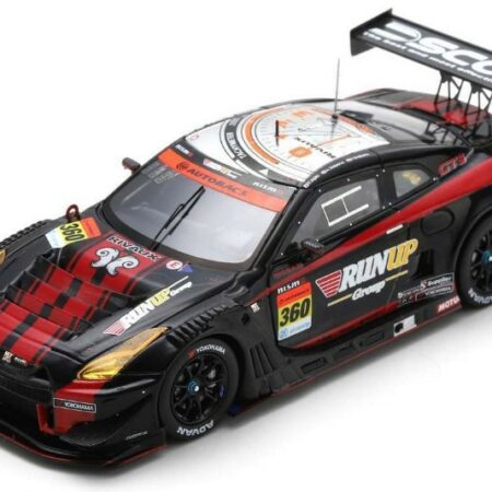 Spark Model RUNUP RIVAUX GT-R N.360 GT300 SUPER GT 2022 TAKAYUKI AOKI-ATSUSHI TANAKA