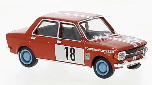 Brekina FIAT 128 SCUDERIA FILIPINETTI NR.18 1:87