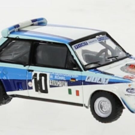 Brekina FIAT 131 ABARTH NR.10 FIAT MONTE CARLO W.ROHRL 1:87