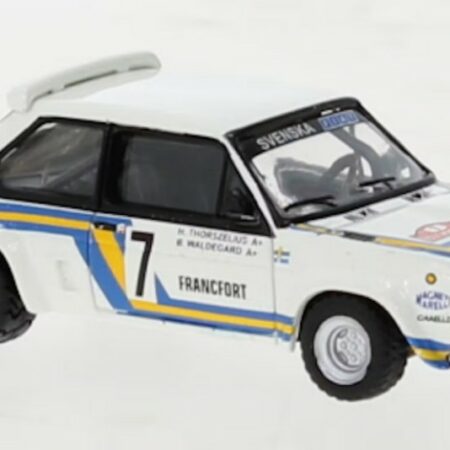 Brekina FIAT 131 ABARTH NR.7 SVENSKA FIAT MONTE CARLO B.VALDEGAARD 1:87