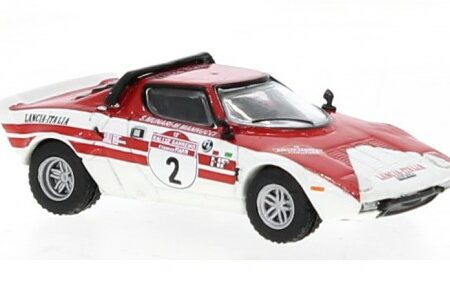 Brekina LANCIA STRATOS HF N.2 WINN.RALLY SANREMO 1974 MUNARI-MANNUCCI 1:87