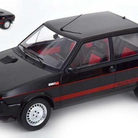 ModelCarGroup FIAT RITMO TC 125 ABARTH 1980 BLACK 1:18