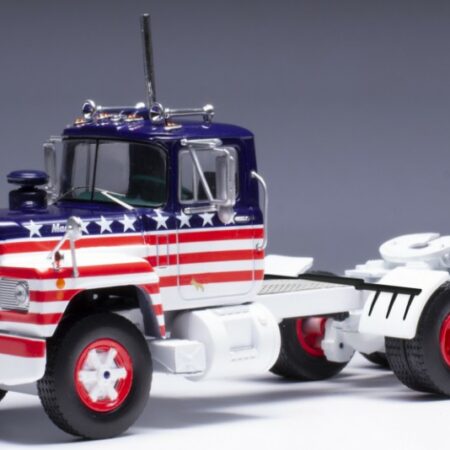 Ixo Model MACK R-SERIES 1966 RED/BLUE 1:43