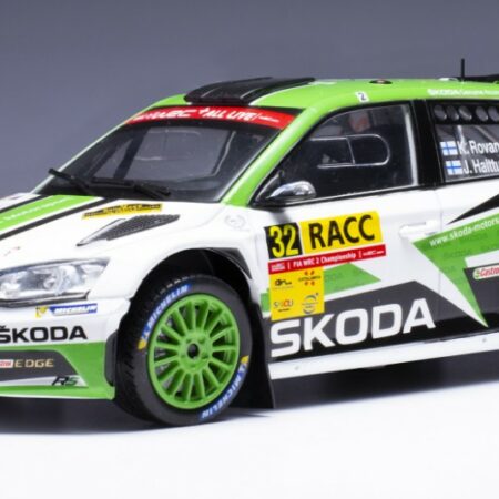 Ixo Model SKODA FABIA R5 N.32 RALLY CATALUNYA 2018
ROVANPERA-HALTTUNEN 1:24