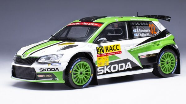 Ixo Model SKODA FABIA R5 N.32 RALLY CATALUNYA 2018
ROVANPERA-HALTTUNEN 1:24