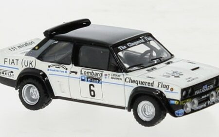 Brekina FIAT 131 ABARTH N.6 FIAT UK RALLY RAC 1977 T.MAKINEN 1:87