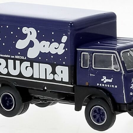 Brekina FIAT 642 BOX WAGON CIOCCOLATO PERUGINA 1962 1:87