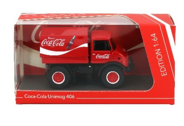 Spark Model UNIMOG 406 COCA COLA 1:64