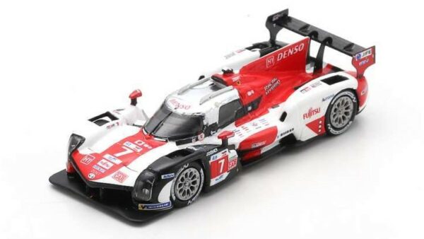 Spark Model TOYOTA GR010 N.7 2nd LE MANS 2022 M.CONWAY-K.KOBAYASHI-J.M.LOPEZ 1:87